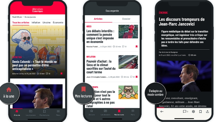 Alternatives Economiques refond son application mobile pour augmenter le nombre d’abonnés actifs